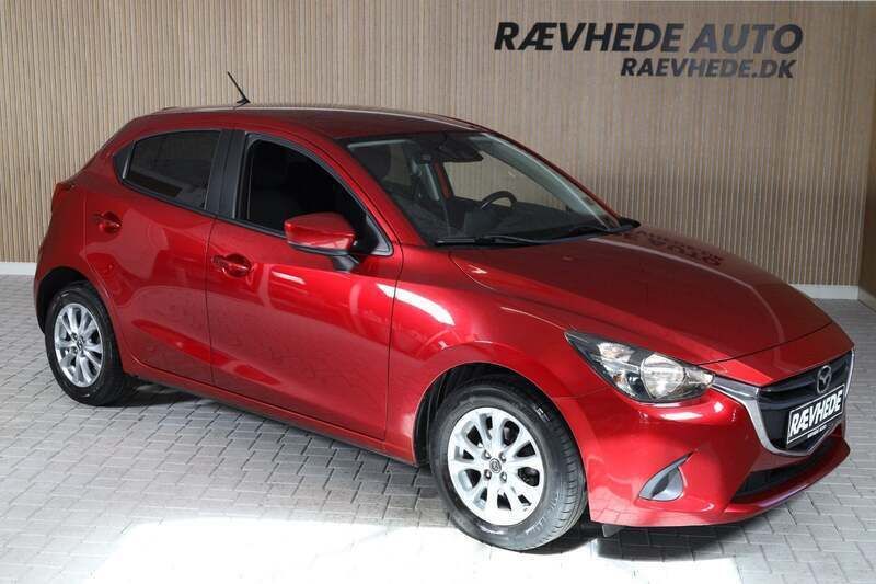 Rødmetal Brugt 2019 Mazda 2 Hatchback | 129.900 kr. (Lidt for dyr) - Billede 1/4