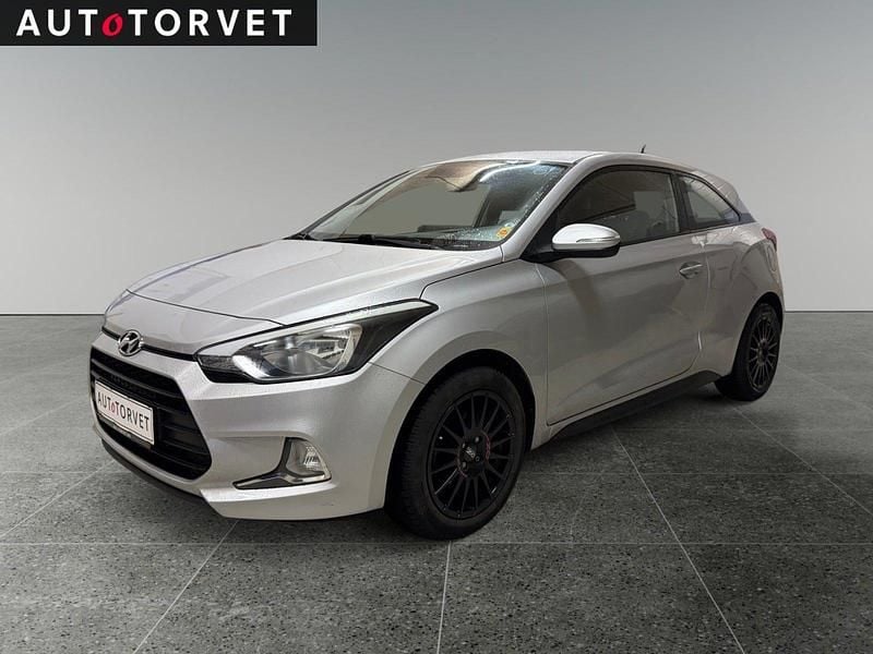 Sølvmetal Brugt 2016 Hyundai i20 Classic Hatchback | 59.700 kr. (Super pris) - Billede 1/4