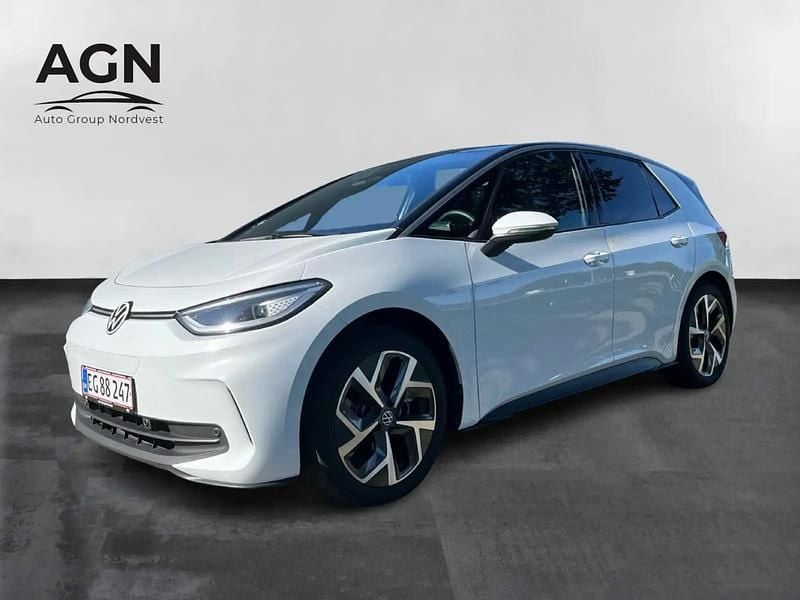 Hvidmetal Brugt 2023 VW ID.3 Pro Performance Hatchback | 219.900 kr. (Lidt for dyr) - Billede 1/4