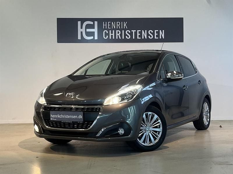 Grå platinium Brugt 2019 Peugeot 208 Prestige Hatchback | 99.900 kr. (Fair pris) - Billede 1/4