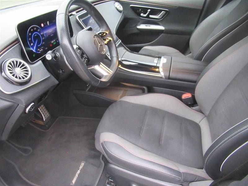 Brugt Mercedes EQE350 AMG 214 kW (292 HK) 2024 Obsidiansort metallak Sedan