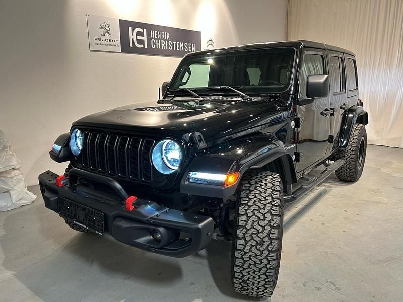 Sort Brugt 2019 Jeep Wrangler Sahara SUV | 289.900 kr. - Billede 1/4