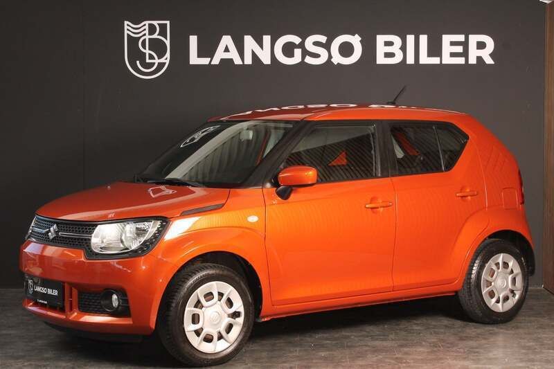 Orangemetal Brugt 2017 Suzuki Ignis Club Hatchback | 79.500 kr. (God pris) - Billede 1/4