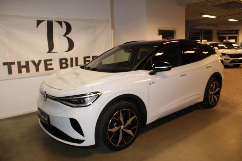 Hvidmetal Brugt 2023 VW ID.4 GTX SUV | 249.900 kr. (Super pris) - Billede 1/4