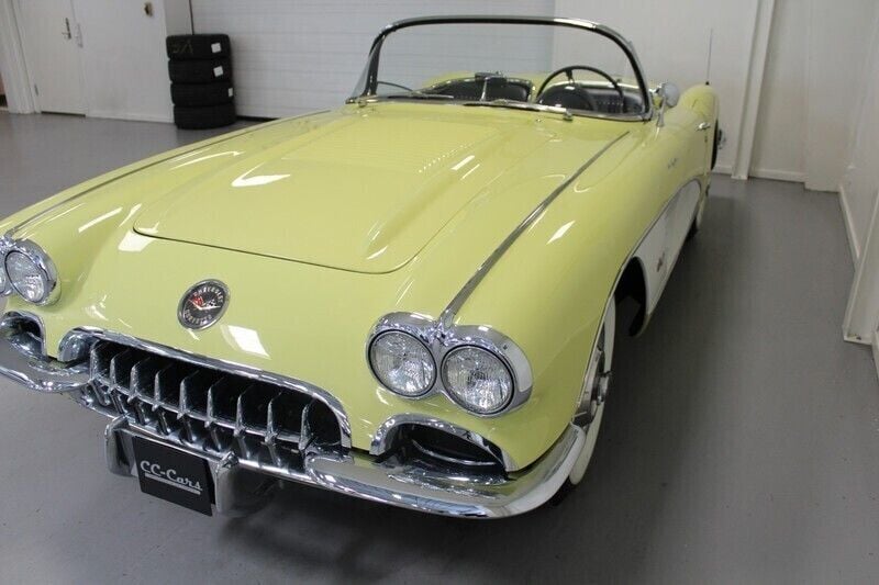 Brugt Chevrolet Corvette C1 1958 Gul Cabriolet