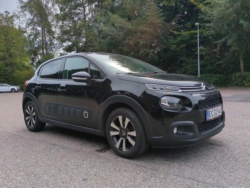 Brugt Citroën C3 Skyline 100 HK (73 kW) 2019 Sort Hatchback