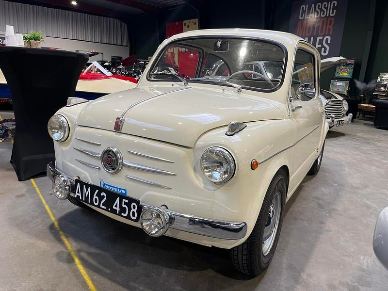 Brugt Fiat 600 1958 Hvid