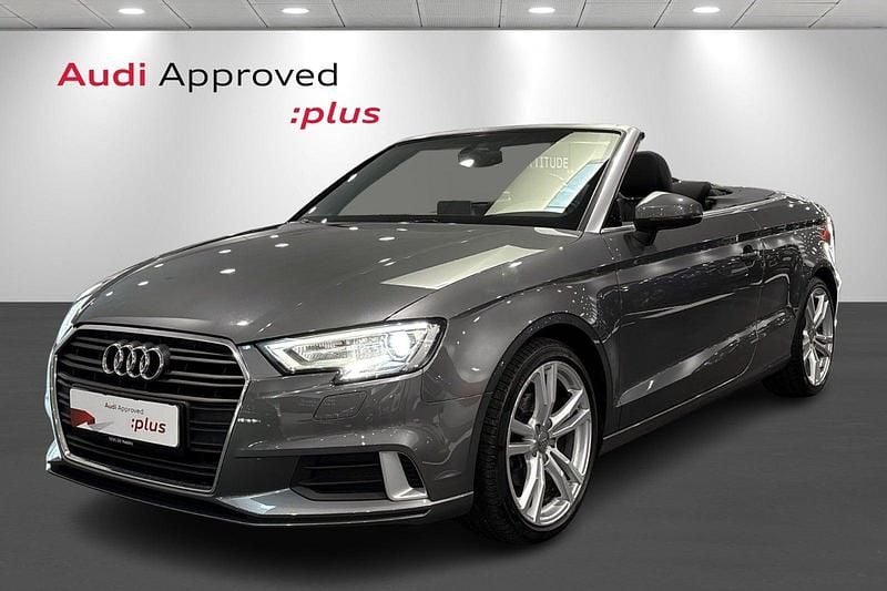 Gråmetal Brugt 2019 Audi A3 Cabriolet Sport Cabriolet | 259.900 kr. (Fair pris) - Billede 1/4