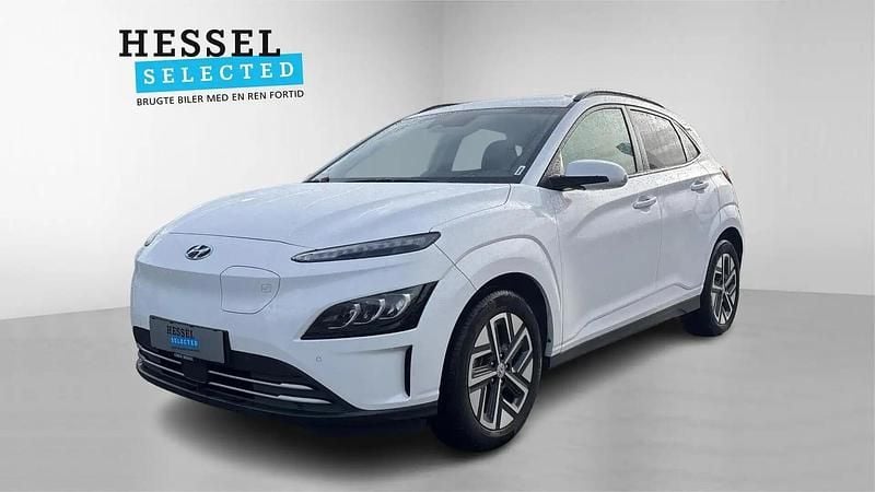 Hvid Brugt 2022 Hyundai Kona Trend SUV | 135.100 kr. (Fair pris) - Billede 1/4