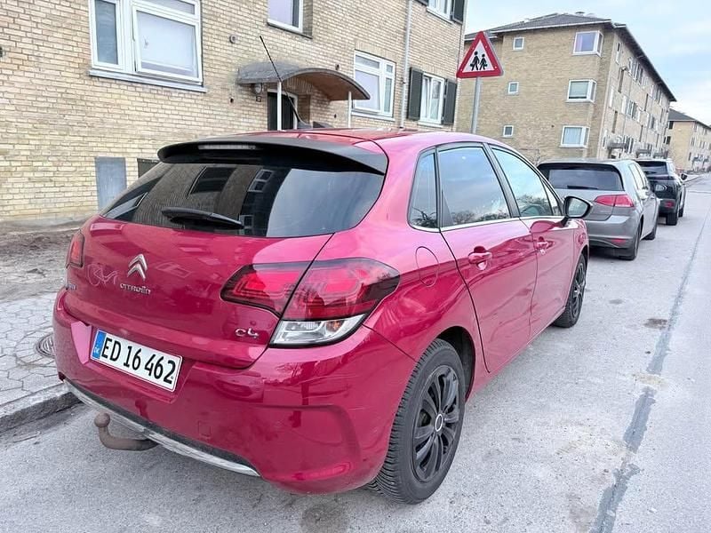 Brugt Citroën C4 99 HK (72 kW) 2015 Rød Hatchback
