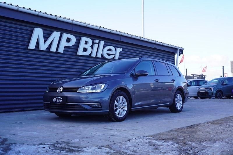 Gråmetal Brugt 2017 VW Golf VII Comfortline Stationcar | 124.900 kr. (Fair pris) - Billede 1/4