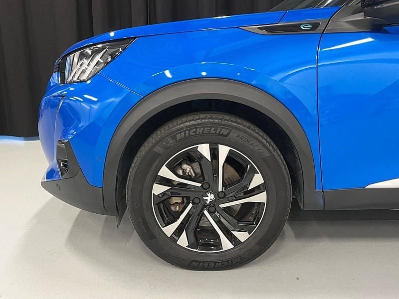 Brugt Peugeot e-2008 GT 100 kW (136 HK) 2022 Blåmetal SUV