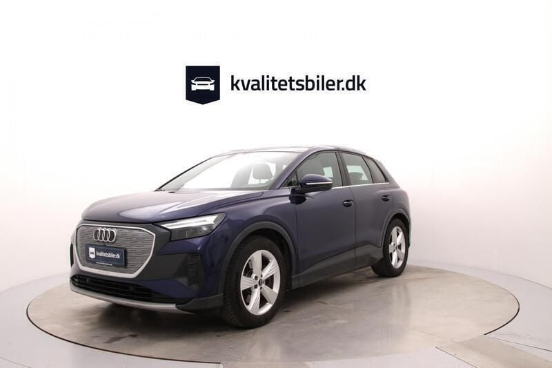 Blåmetal Brugt 2023 Audi Q4 e-tron SUV | 294.900 kr. (Super pris) - Billede 1/4