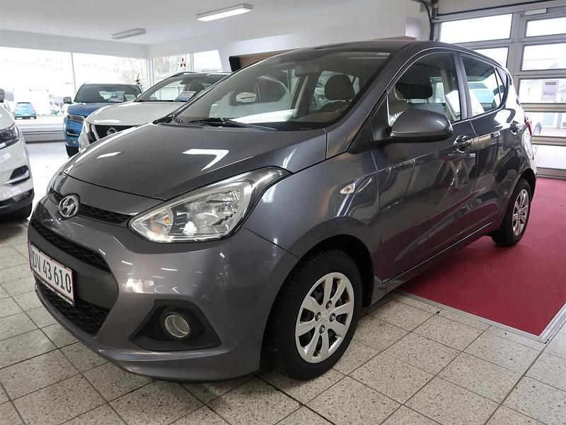 Blåmetal Brugt 2016 Hyundai i10 Eco Hatchback | 79.900 kr. (Dyr) - Billede 1/4