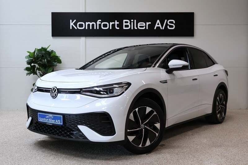 Hvid Brugt 2022 VW ID.5 Pro Performance SUV | 239.800 kr. (God pris) - Billede 1/4