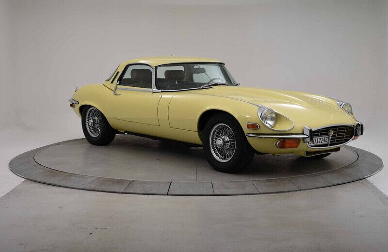 Brugt Jaguar E-Type 290 HK (213 kW) 1974 Gul