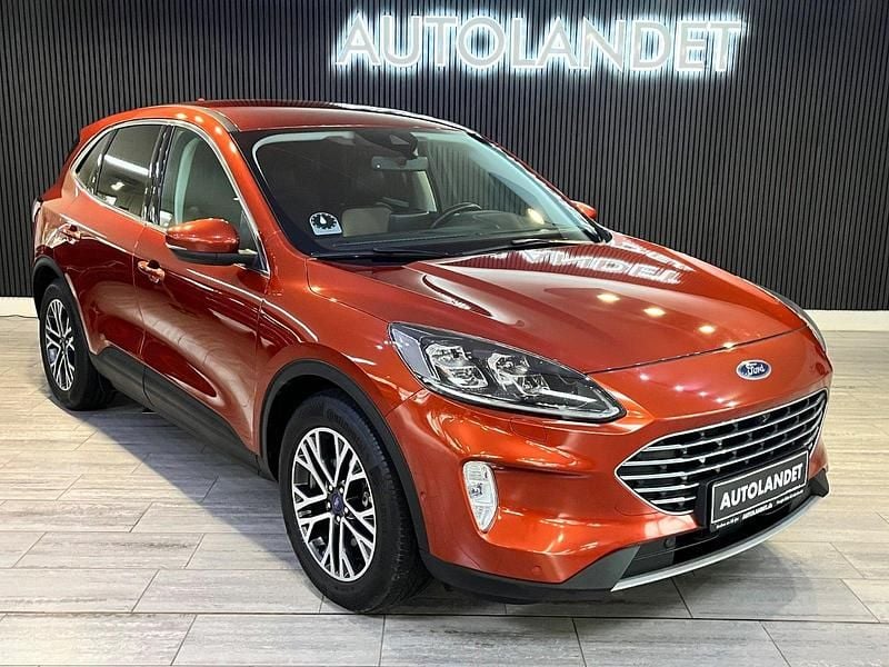 Bordeauxmetal Brugt 2020 Ford Kuga Titanium X SUV | 159.800 kr. (God pris) - Billede 1/4