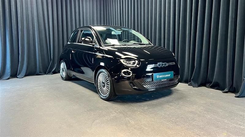 Sort Brugt 2023 Fiat 500e Icon Hatchback | 149.900 kr. (Lidt for dyr) - Billede 1/1