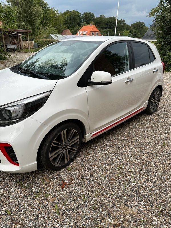Hvid Brugt 2017 Kia Picanto GT-Line Hatchback | 54.900 kr. (Fair pris) - Billede 1/5