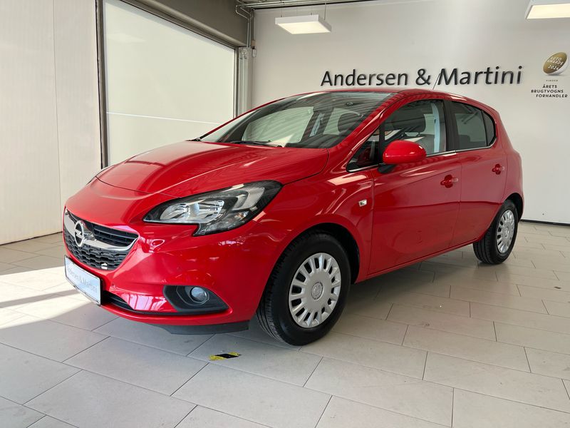 Absolute red Brugt 2019 Opel Corsa Hatchback | 99.700 kr. (Fair pris) - Billede 1/4