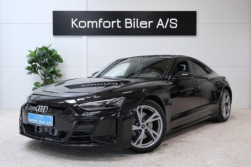 Brugt Audi e-tron GT quattro 350 kW (476 HK) 2022 Sortmetal Sedan