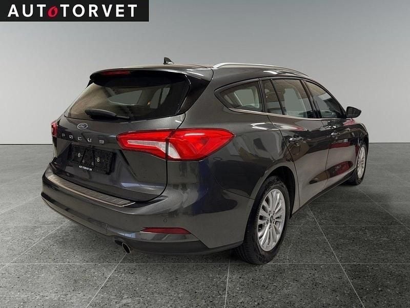 Brugt Ford Focus Titanium 120 HK (88 kW) 2020 Sortmetal Stationcar