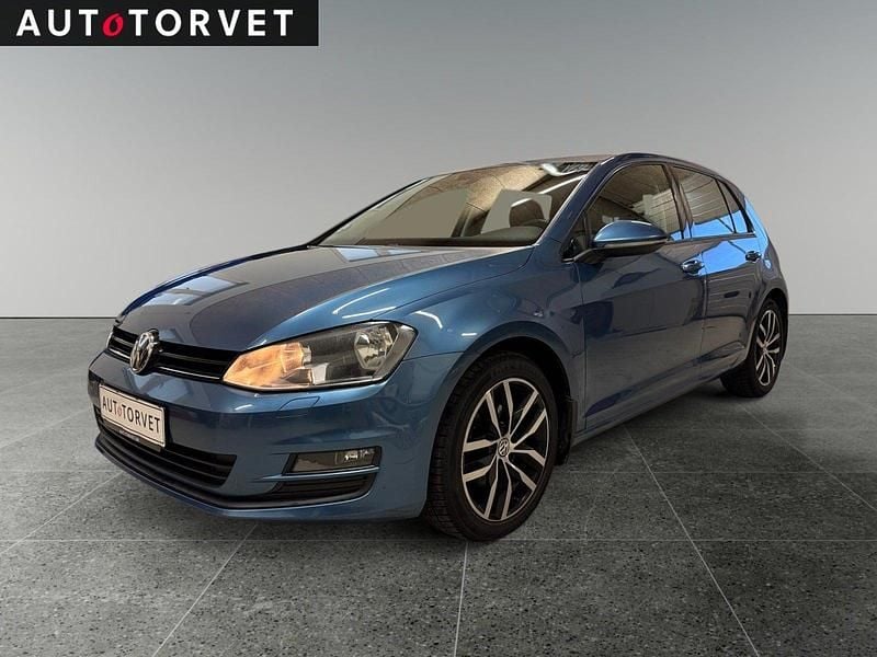 Blåmetal Brugt 2013 VW Golf VII Comfortline Hatchback | 79.700 kr. (God pris) - Billede 1/4