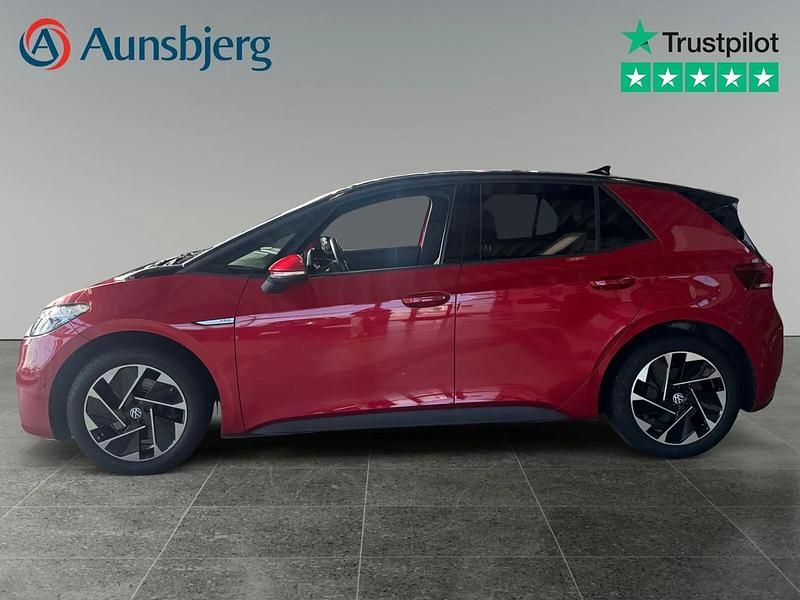 Brugt VW ID.3 Pro Performance 150 kW (204 HK) 2023 Rød metal Hatchback