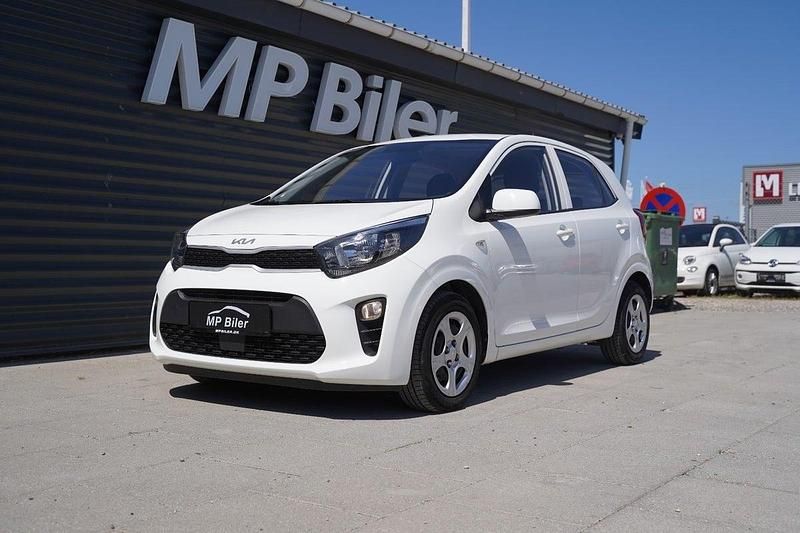 Hvid Brugt 2023 Kia Picanto Vision Hatchback | 114.900 kr. (Fair pris) - Billede 1/4