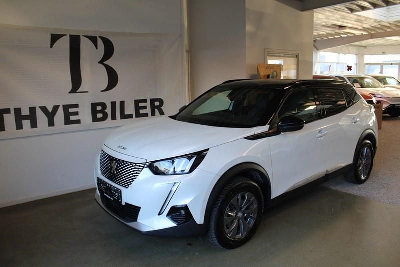 Perlemorshvid Brugt 2021 Peugeot e-2008 GT SUV | 132.900 kr. (Fair pris) - Billede 1/4