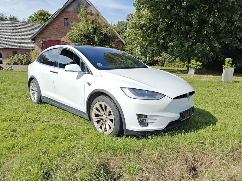 Hvidmetal Brugt 2018 Tesla Model X SUV | 279.990 kr. - Billede 1/4