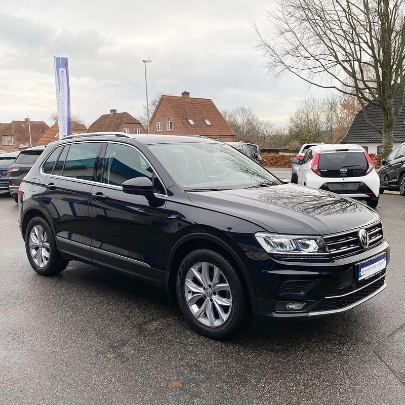 Sortmetal Brugt 2019 VW Tiguan Highline SUV | 259.900 kr. (Fair pris) - Billede 1/4
