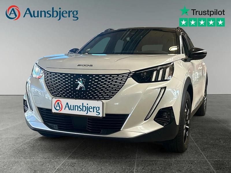 Perlemorshvid Brugt 2021 Peugeot e-2008 GTi SUV | 139.500 kr. (Fair pris) - Billede 1/4