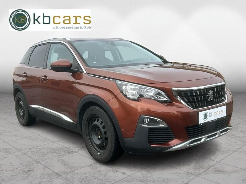 Brugt Peugeot 3008 Allure 120 HK (88 kW) 2016 Kobbermetal