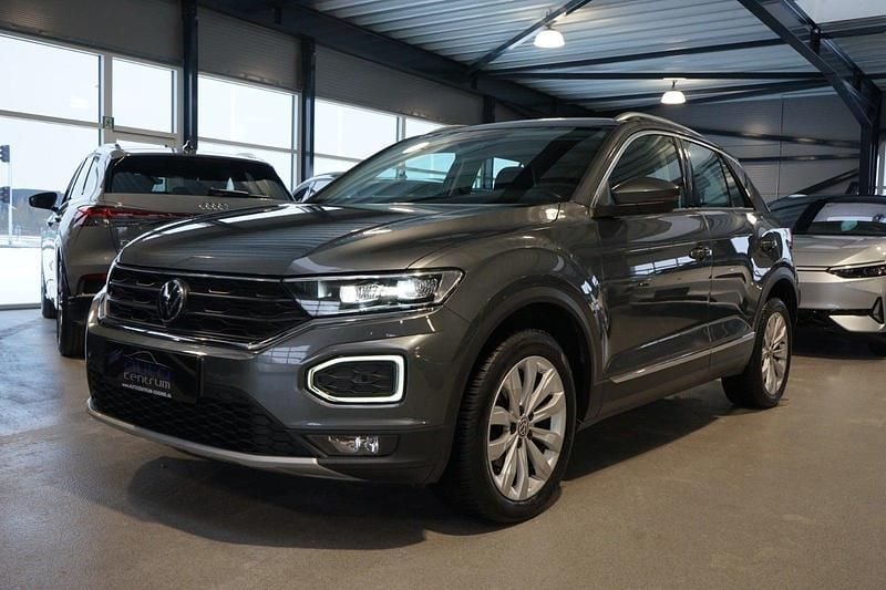 Gråmetal Brugt 2021 VW T-Roc Sport SUV | 229.900 kr. (God pris) - Billede 1/4