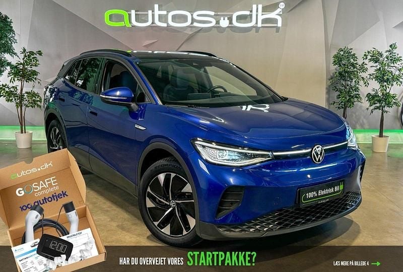 Blåmetal Brugt 2021 VW ID.4 Pro Performance SUV | 199.000 kr. (God pris) - Billede 1/3