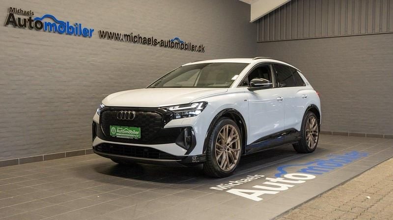 Hvidmetal Brugt 2024 Audi Q4 e-tron Competition SUV | 449.900 kr. - Billede 1/4
