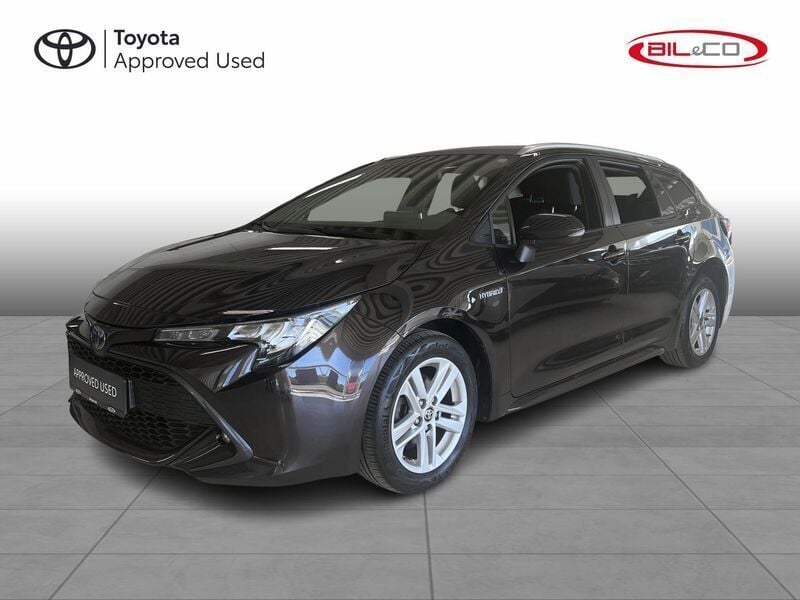 Mocha brown metal Brugt 2021 Toyota Corolla H3 Smart Stationcar | 214.900 kr. (Fair pris) - Billede 1/4