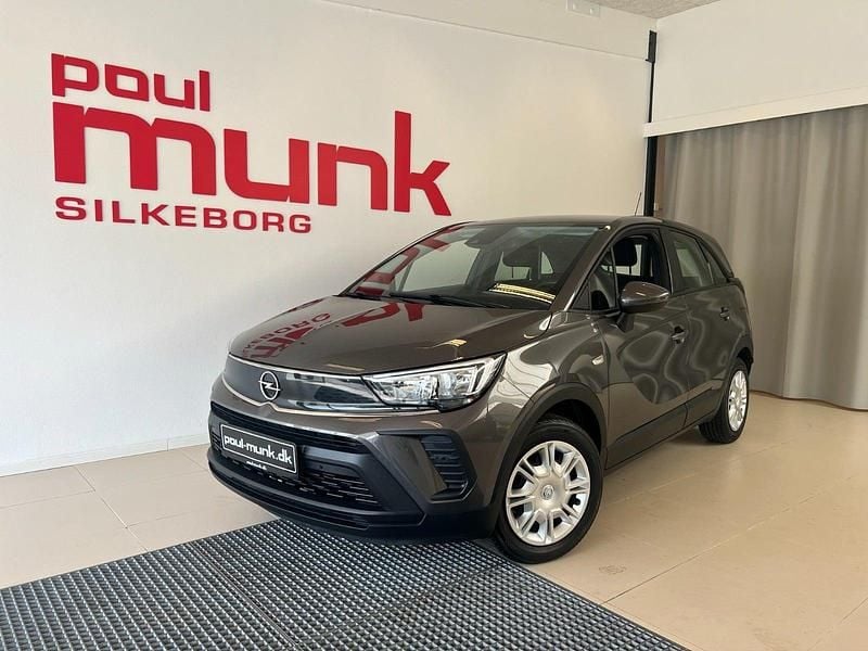 Gråmetal Brugt 2021 Opel Crossland Edition+ SUV | 136.900 kr. (Fair pris) - Billede 1/4