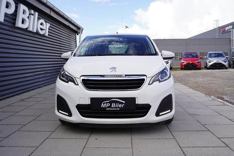 Brugt Peugeot 108 Active 72 HK (52 kW) 2020 Hvid Hatchback