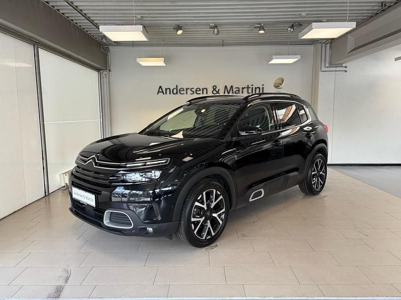 Sort Brugt 2019 Citroën C5 Aircross PureTech SUV | 188.900 kr. - Billede 1/4