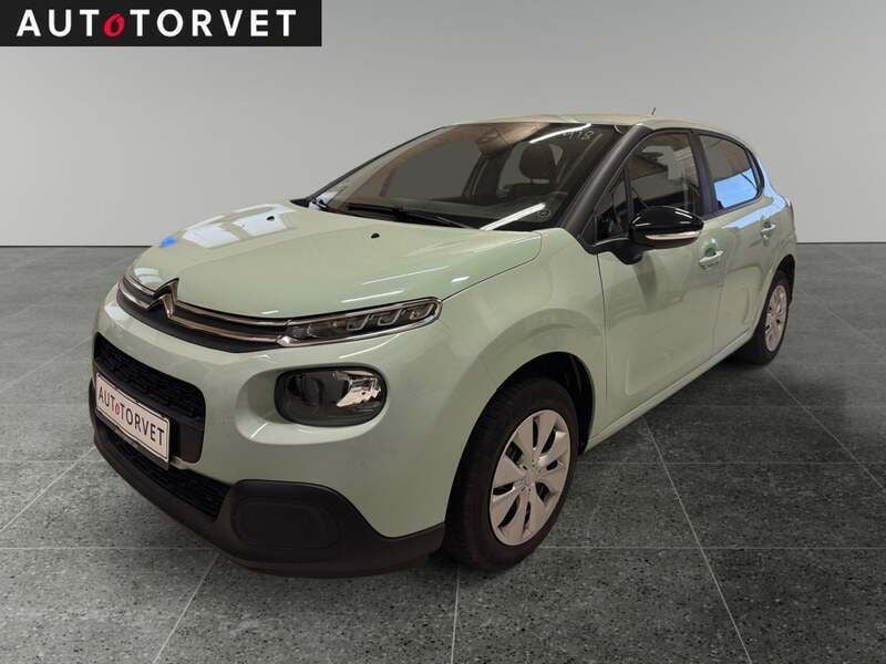Turkis Brugt 2019 Citroën C3 Feel Hatchback | 69.700 kr. (Super pris) - Billede 1/4