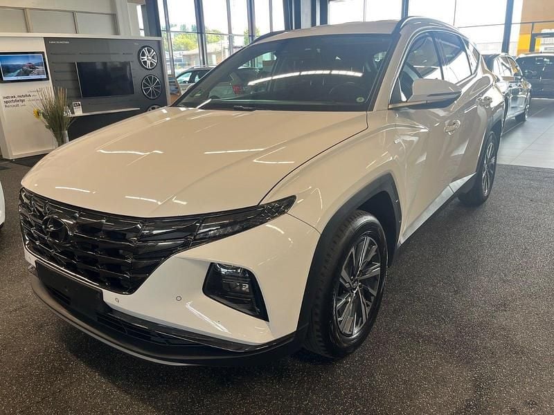 Hvid Brugt 2021 Hyundai Tucson Advanced SUV | 229.900 kr. (Dyr) - Billede 1/4