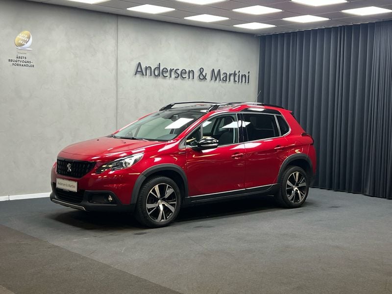 Rødmetal Brugt 2019 Peugeot 2008 GT-line SUV | 124.900 kr. (Fair pris) - Billede 1/4