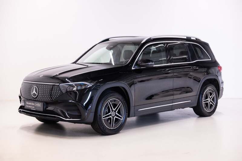 Farve: sort Brugt 2024 Mercedes EQB250+ AMG SUV | 389.900 kr. (Lidt for dyr) - Billede 1/4