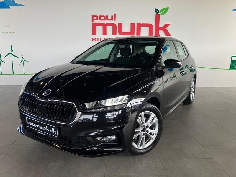 Sortmetal Brugt 2022 Skoda Fabia Ambition Hatchback | 199.900 kr. - Billede 1/4