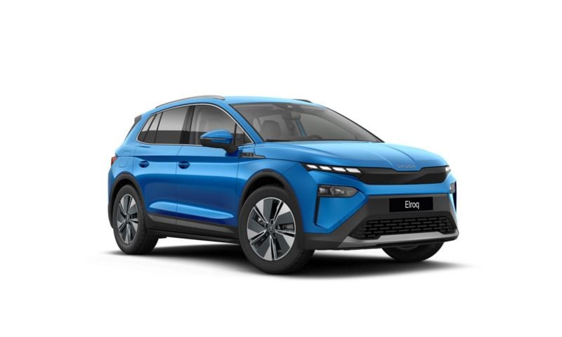 Blåmetal Ny 2025 Skoda Elroq SUV | 345.675 kr. - Billede 1/4
