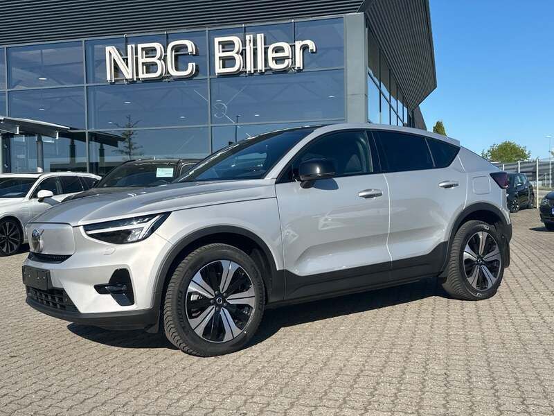 Sølvmetal Brugt 2022 Volvo C40 Plus SUV | 254.780 kr. (Fair pris) - Billede 1/4