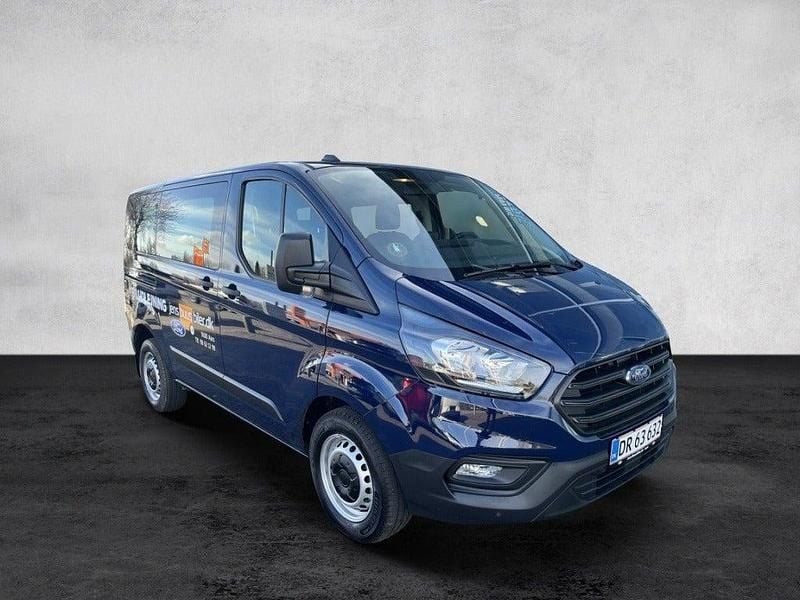 Blå Brugt 2023 Ford Transit Custom Ambiente Van | 399.900 kr. (Super pris) - Billede 1/2