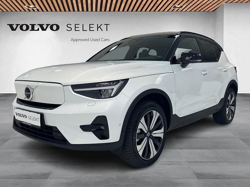 Hvid Brugt 2023 Volvo XC40 Ultimate SUV | 299.700 kr. (Dyr) - Billede 1/3